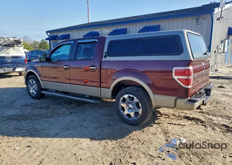 2010 Ford F150 Supercrew из США, поврежденный, VIN 1FTFW1CV1AFC43904